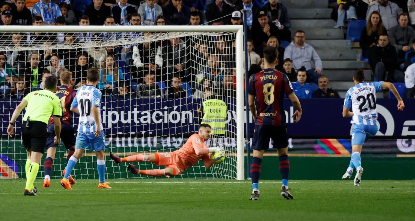 Las mejores imágenes del Málaga-Levante