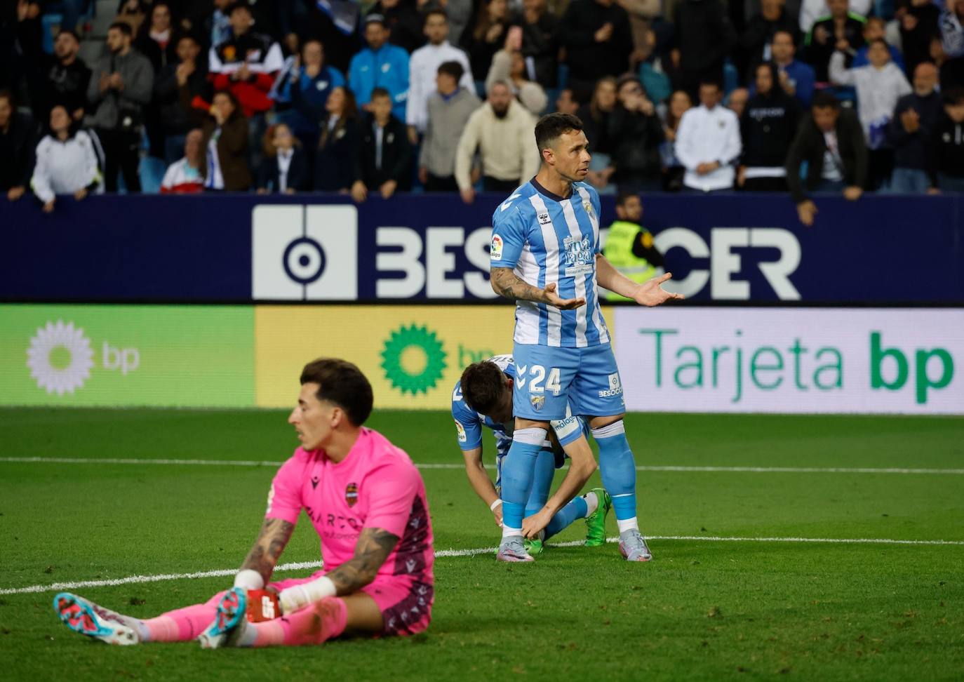 Las mejores imágenes del Málaga-Levante