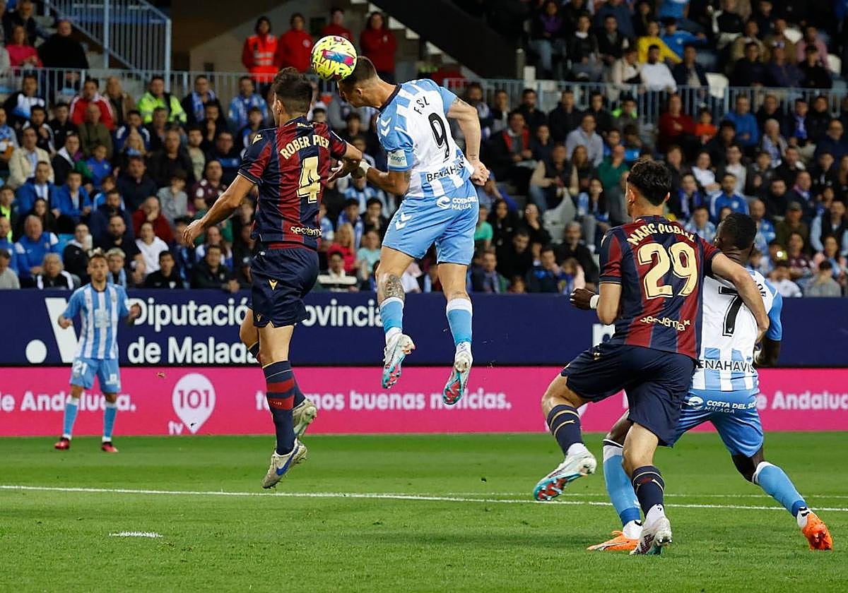 Las mejores imágenes del Málaga-Levante