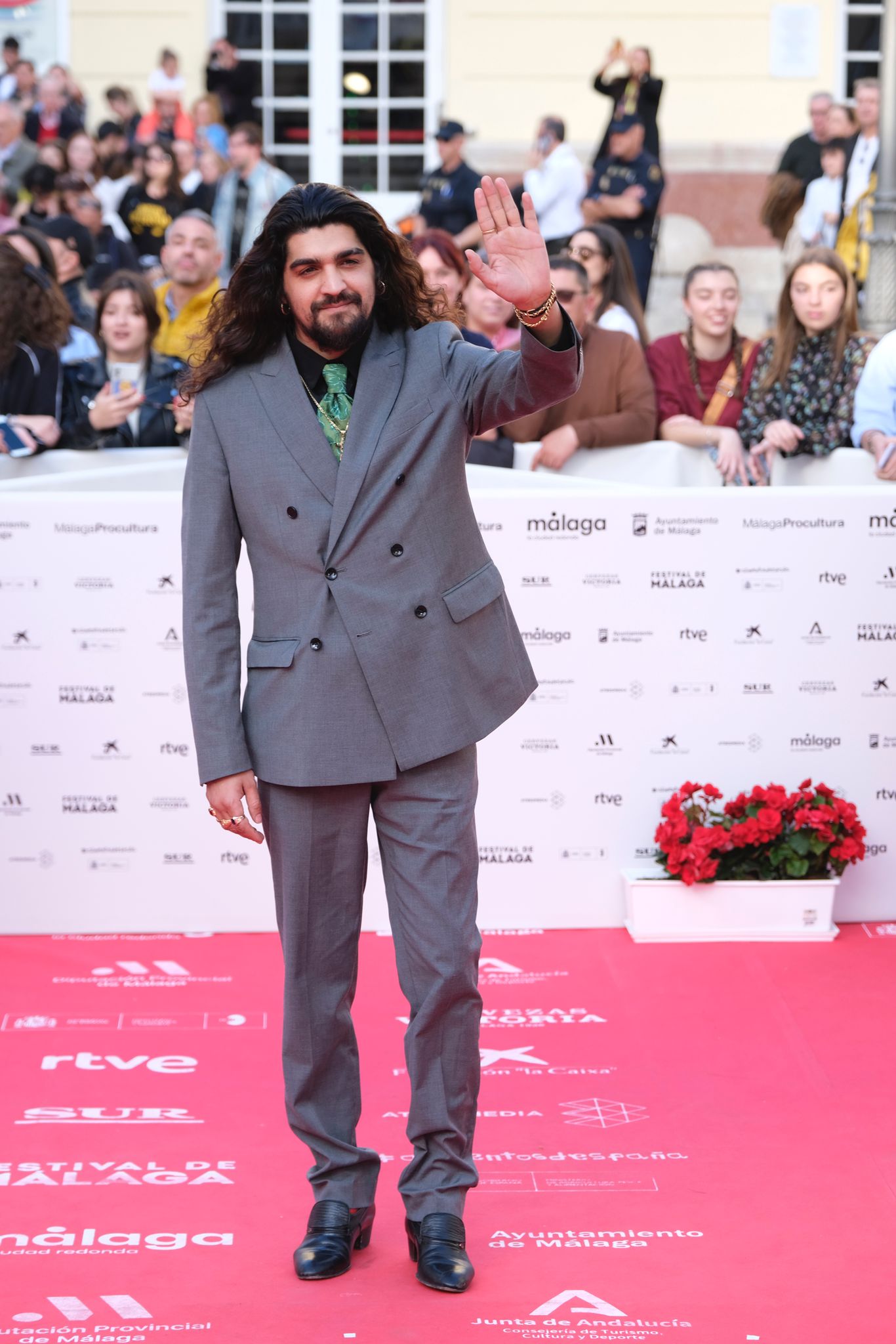 El cantaor Israel Fernández actúa en la gala de clausura