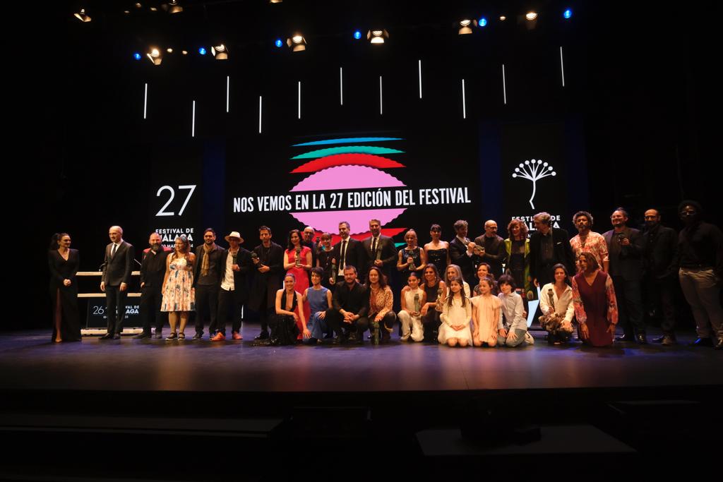 Así fue gala de entrega de premios del 26 Festival de Málaga