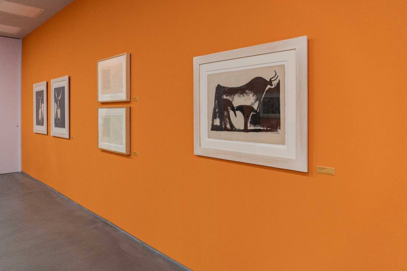 El Museo en el Molinillo del artista expresionista se une al 50 aniversario del a muerte del autor del 'Guernica' con la tauromaquía vista por ambos creadores malagueños
