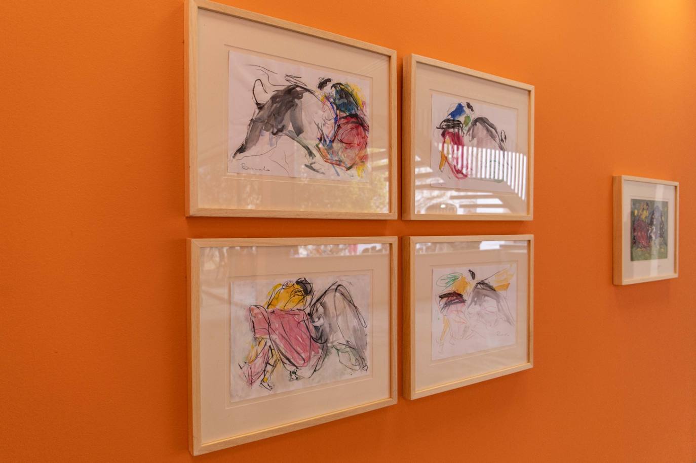 El Museo en el Molinillo del artista expresionista se une al 50 aniversario del a muerte del autor del 'Guernica' con la tauromaquía vista por ambos creadores malagueños