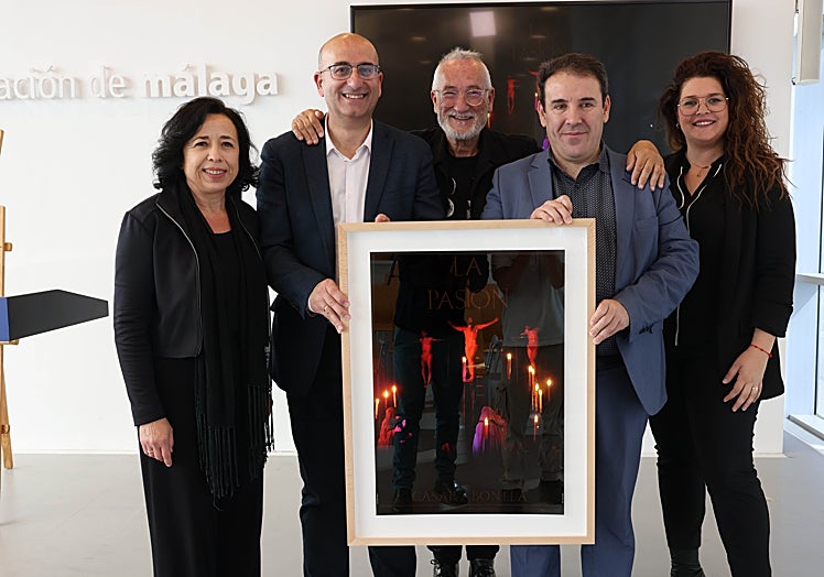 Presentación de La Pasión, en la Diputación de Málaga.