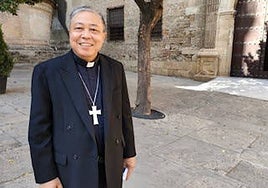 Bernardito Auza, en una de sus visitas a Málaga.