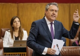 Juan Espadas, secretario general del PSOE de Andalucía.