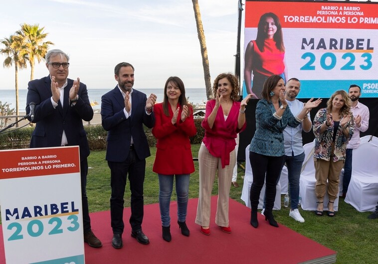 Maribel Tocón, presentada en sociedad como la nueva candidata del PSOE a la alcaldía de Torremolinos