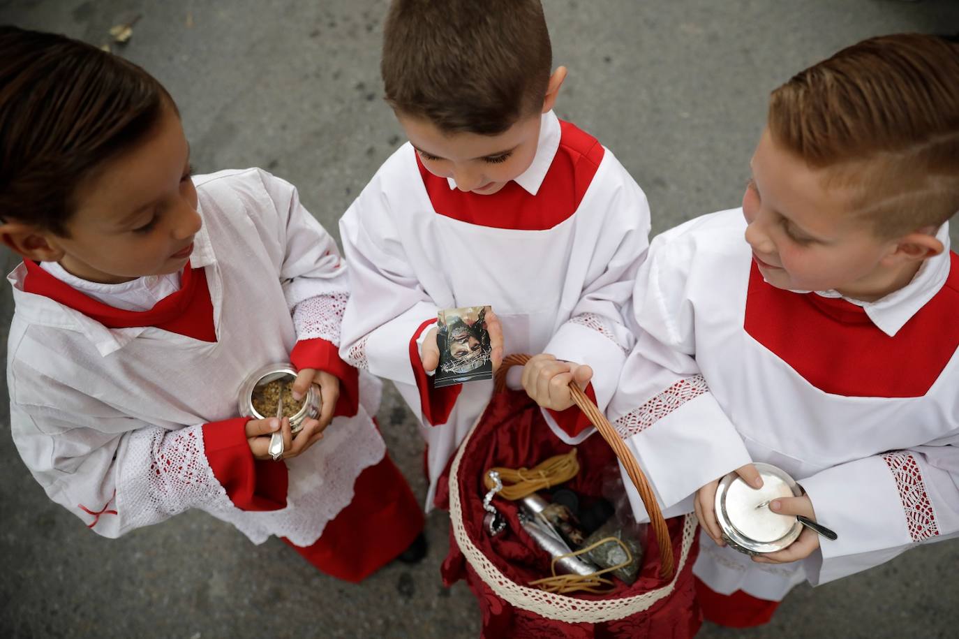 Salida procesional del Cristo de la Sed por Miraflores de los Ángeles este viernes 24 de marzo 