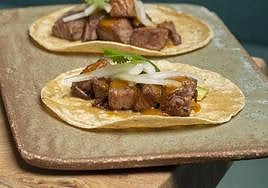 Tacos de wagyu.