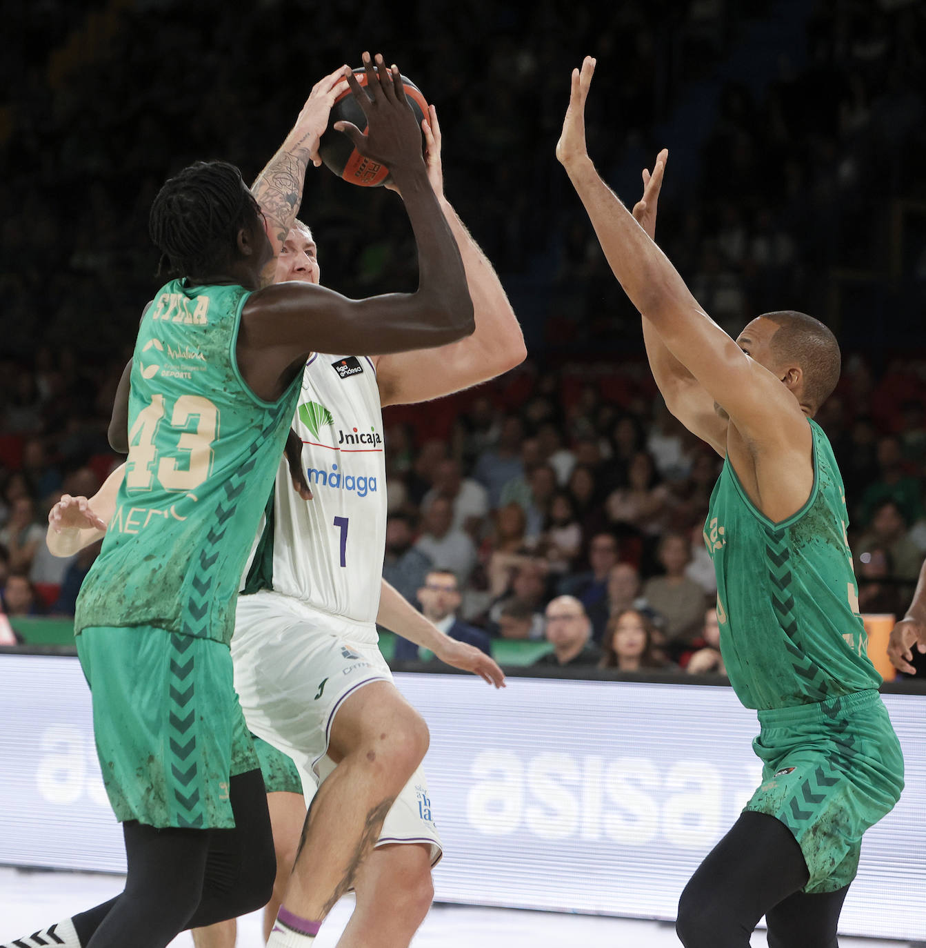 Las mejores fotos del Real Betis-Unicaja