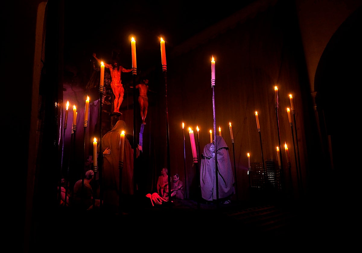 Representación de La Pasión en Casarabonela.