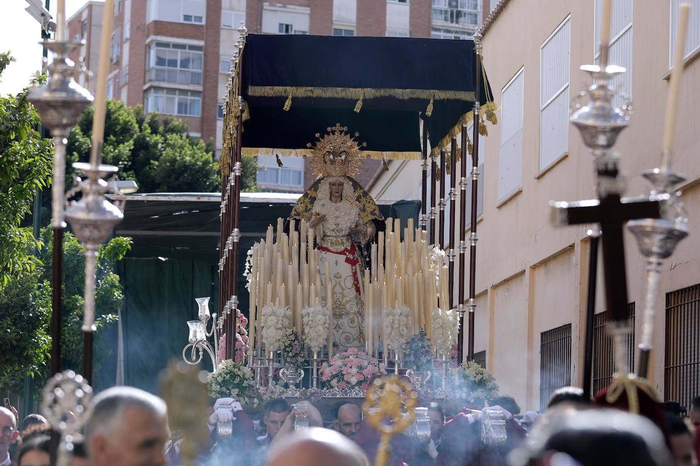 Semana Santa Málaga 2023: Traslados y procesiones del Viernes de Dolores