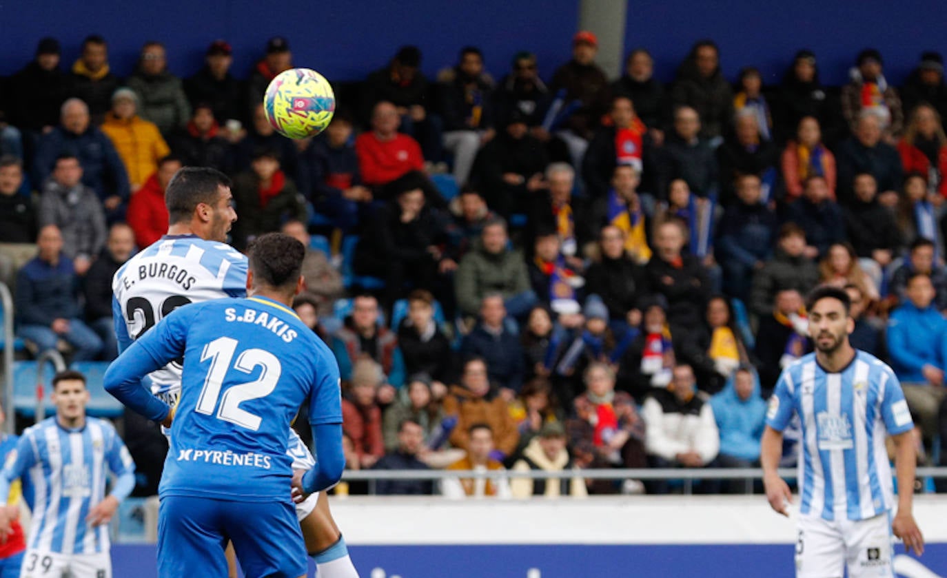 El Andorra-Málaga, en imágenes