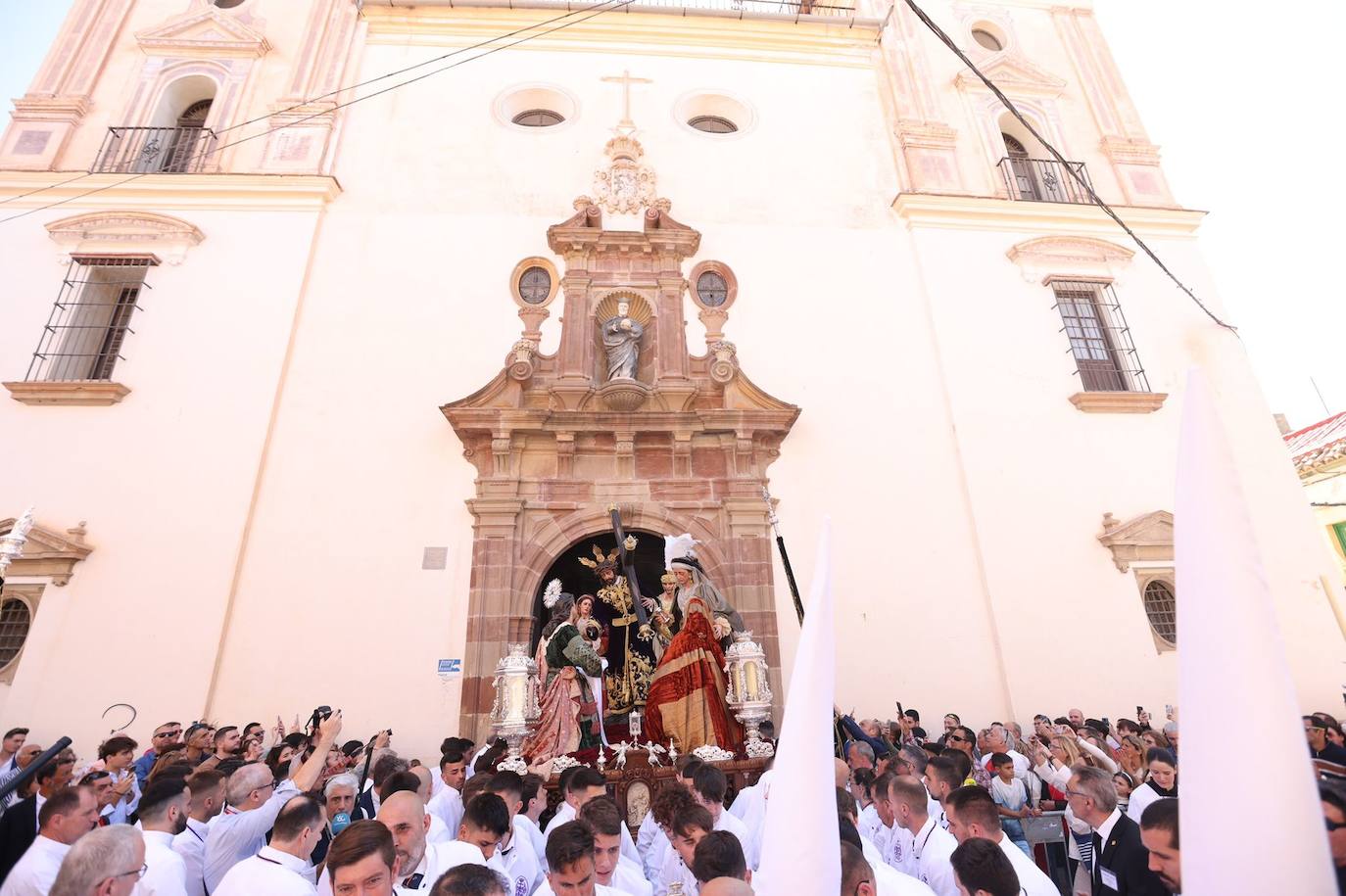 Salutación, en procesión, este domingo de Ramos.