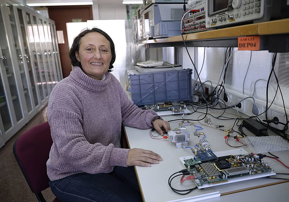 Mari Carmen Aguayo, catedrática de Ingeniería de Telecomunicación.
