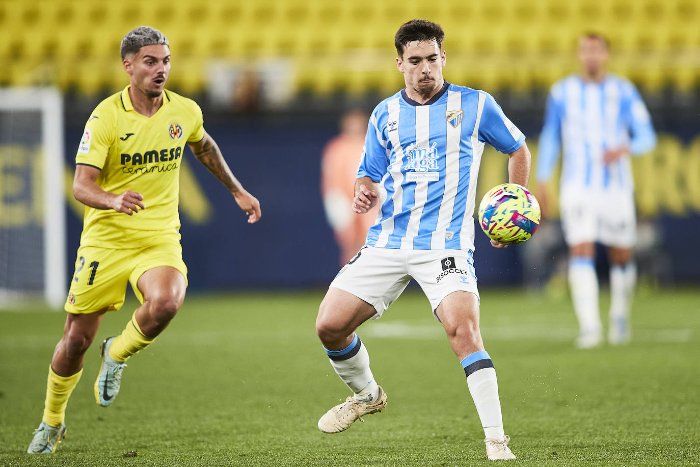 El triunfo del Málaga ante el Villarreal B, en fotos