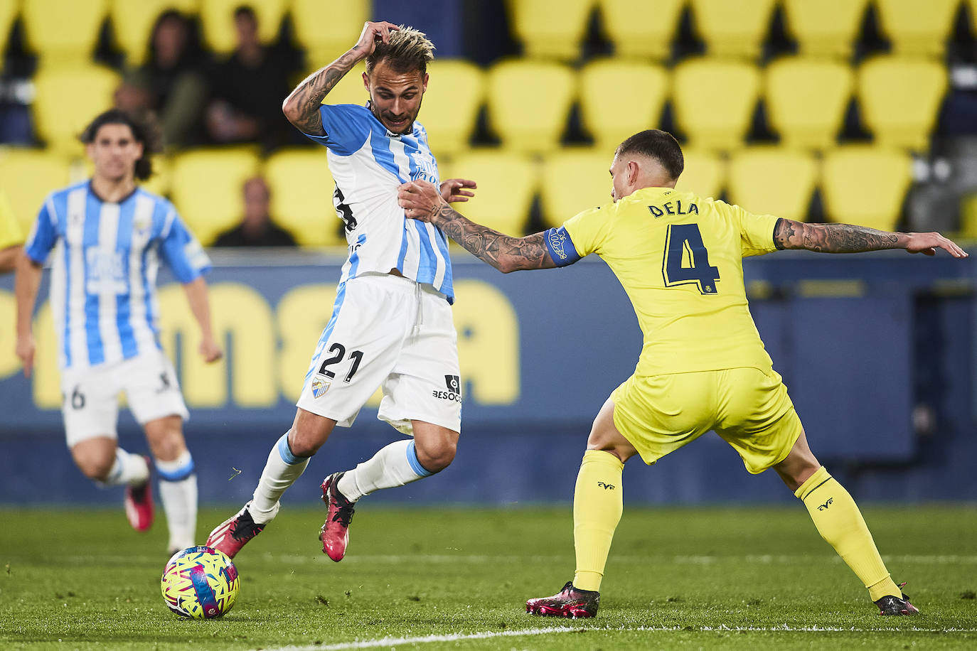 El triunfo del Málaga ante el Villarreal B, en fotos