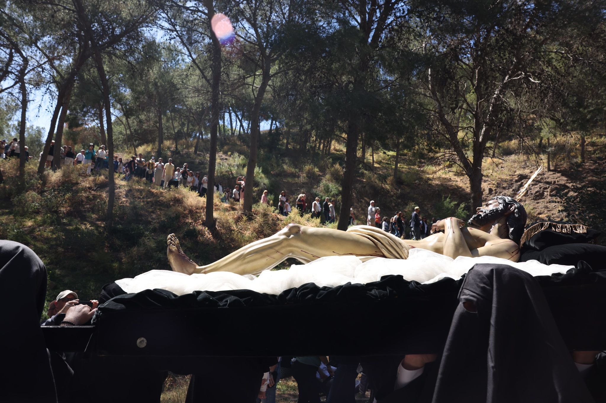 Traslado del Santísimo Cristo Yacente de la Paz y la Unidad del Monte Calvario