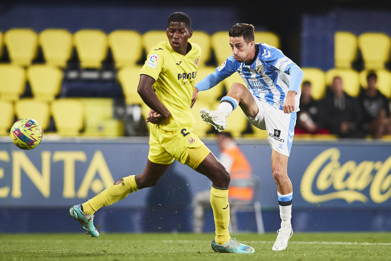 El triunfo del Málaga ante el Villarreal B, en fotos