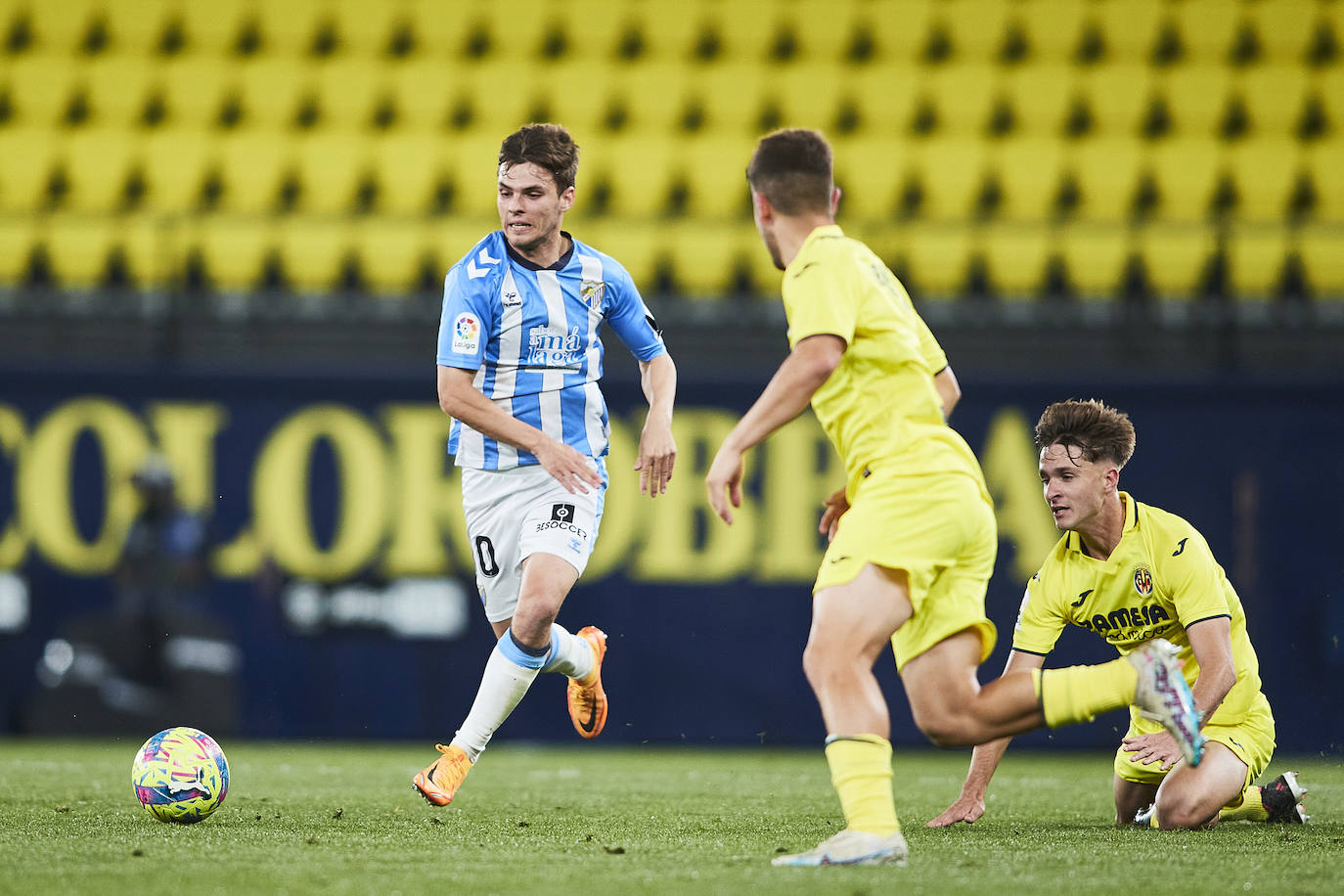 El triunfo del Málaga ante el Villarreal B, en fotos