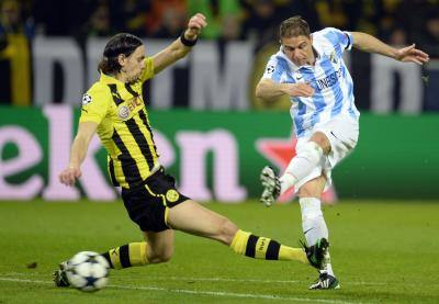 En fotos: Diez años del escándalo de la eliminación del Malaga en Dortmund en la Champions