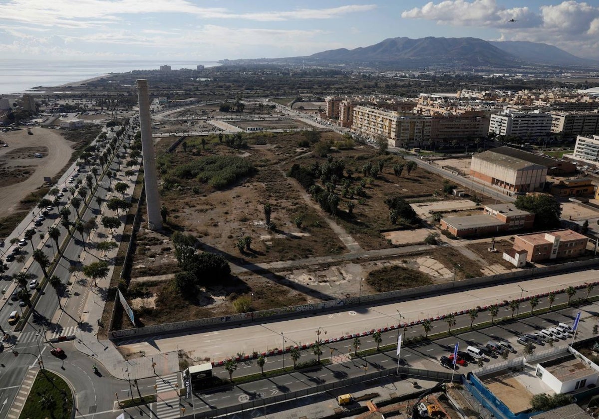 Terrenos en los que se desarrollará el proyecto de La Térmica.