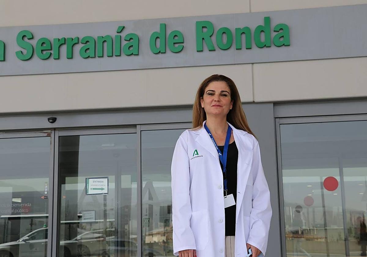 Guerrero, en la puerta del Hospital.