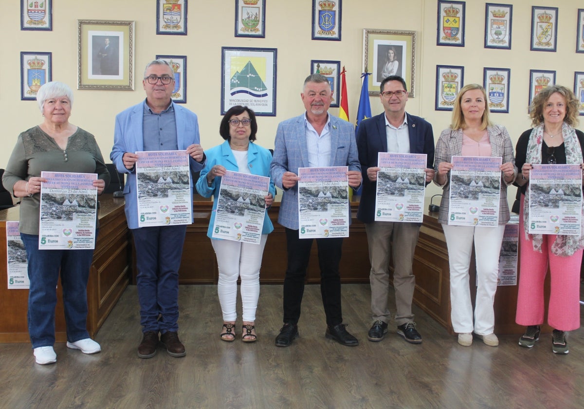 Acto de presentación de la iniciativa solidaria, este martes en la Mancomunidad Oriental.