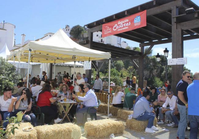 Feria gastronómica Degusta Casares.