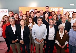 Patxi López ha respaldado la candidatura de los socialistas de Marbella y San Pedro encabezada por Pepe Bernal.