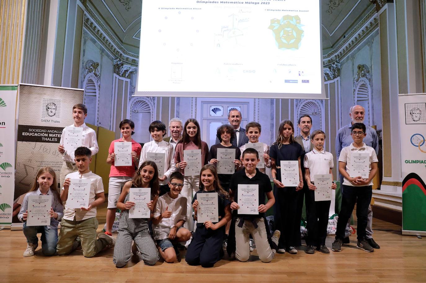 Los 15 finalistas seleccionados.