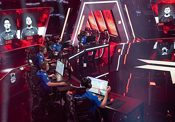 El equipo, en el partido de la noche de este viernes ante BBL.