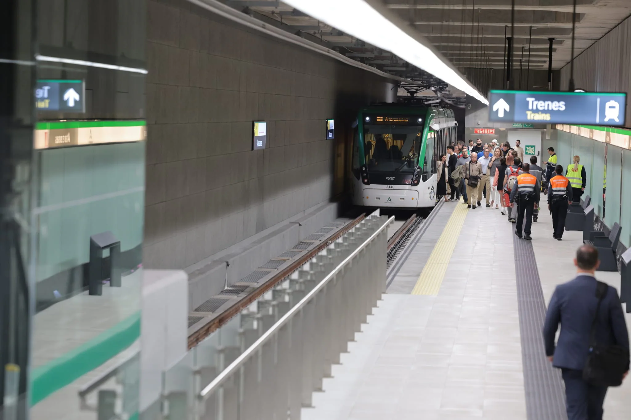 El éxito del metro en Málaga abre el debate sobre las futuras líneas |  Diario Sur