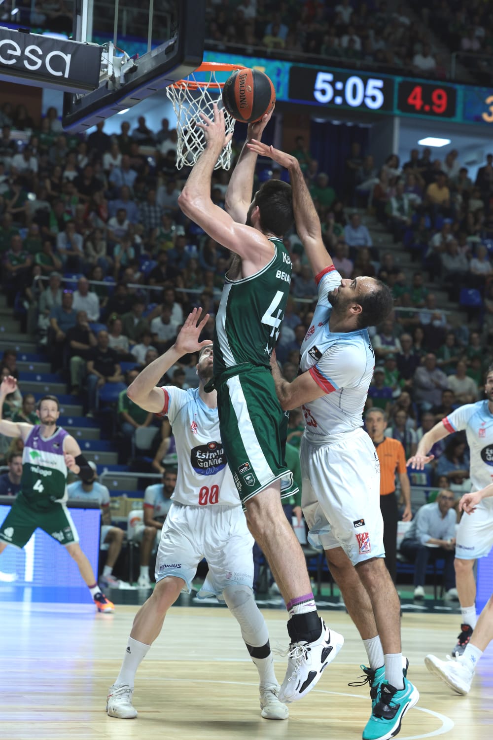 Unicaja-Obradoiro: Las mejores imágenes del partido