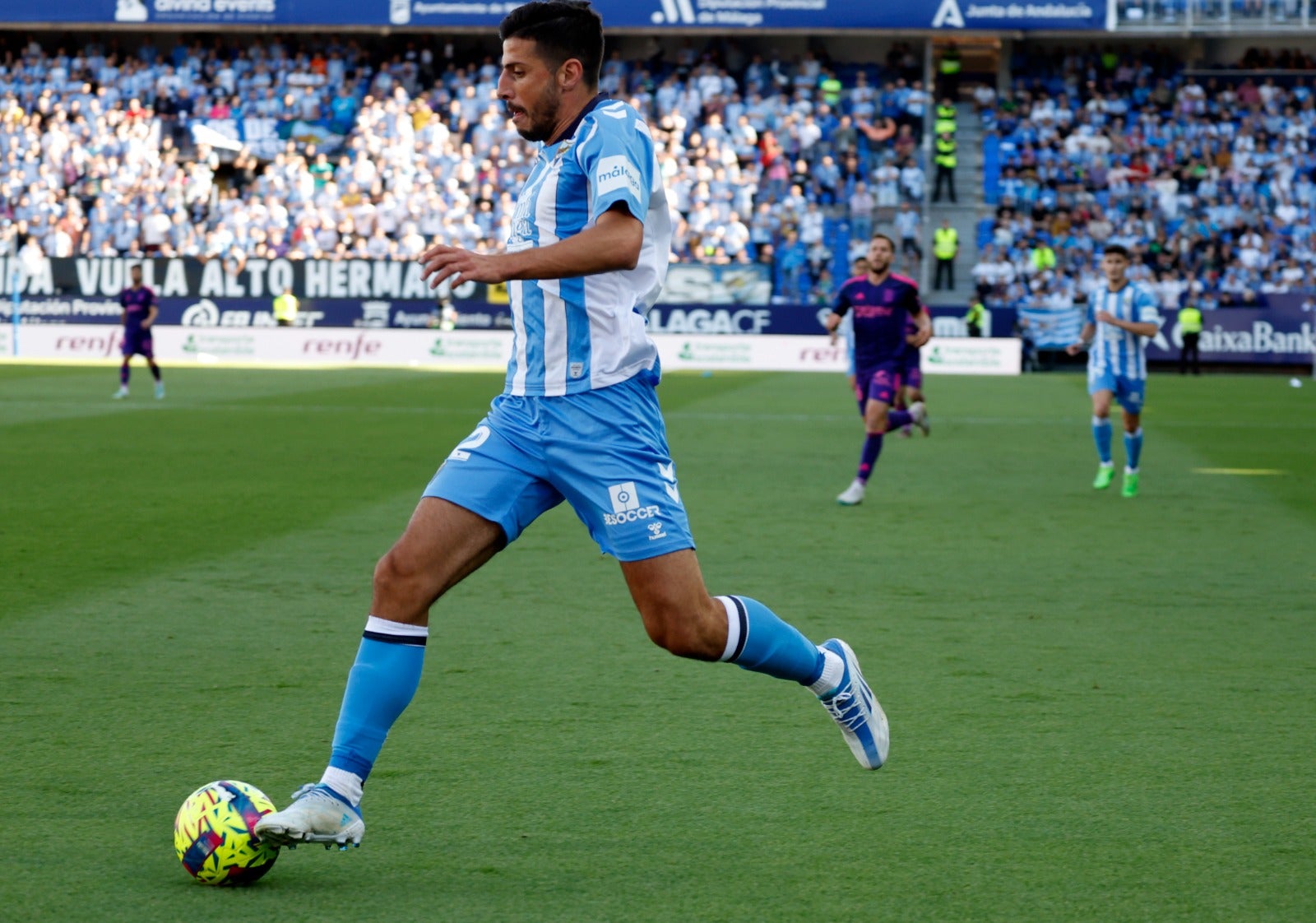 Las mejores imágenes del partido Málaga-Cartagena