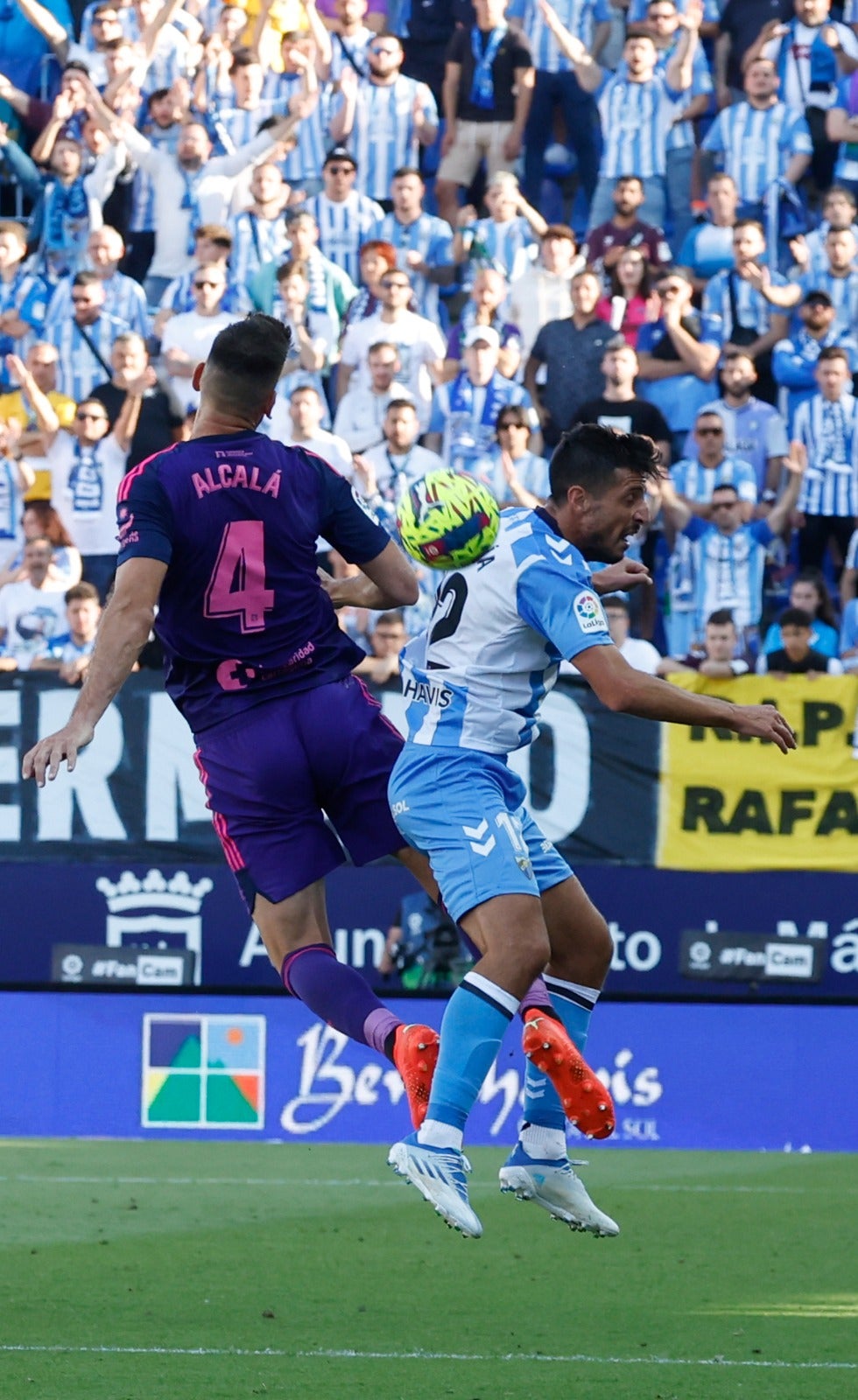 Las mejores imágenes del partido Málaga-Cartagena