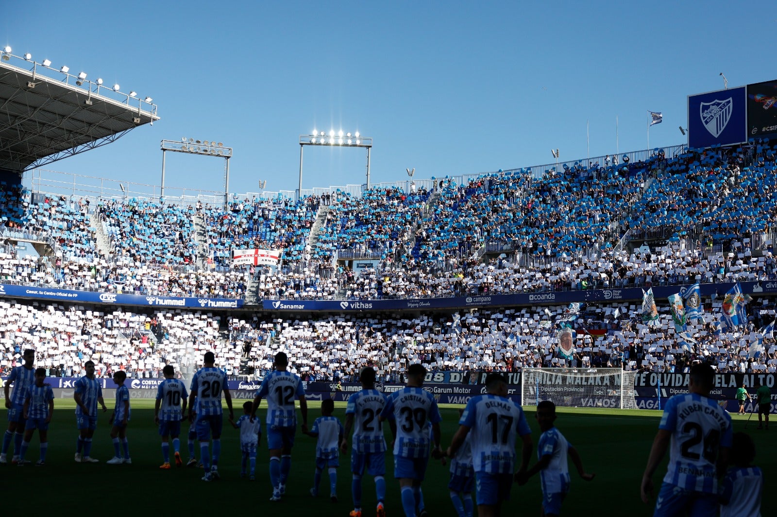 Las mejores imágenes del partido Málaga-Cartagena