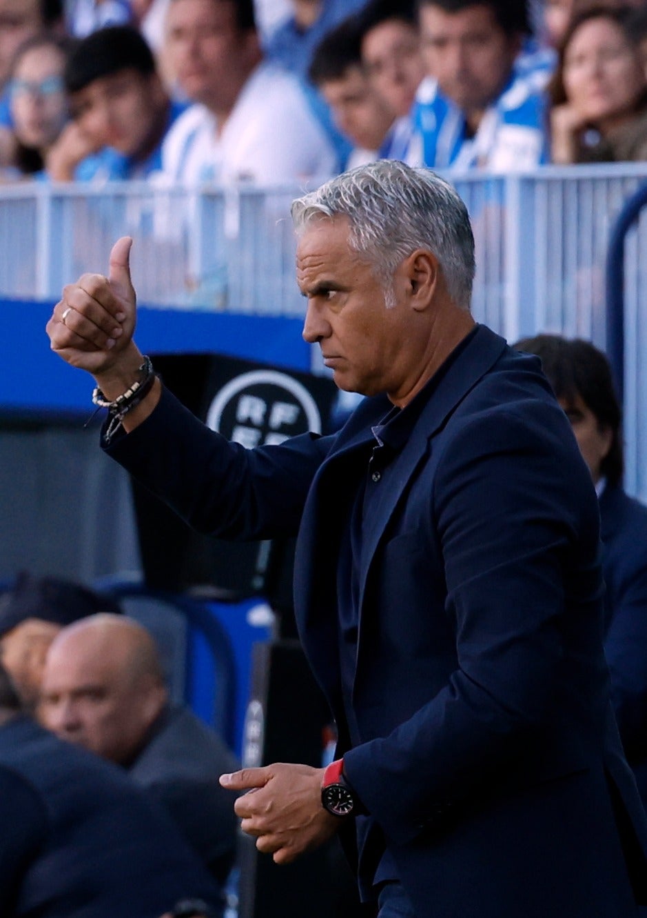 Las mejores imágenes del partido Málaga-Cartagena