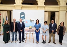 Autoridades en la presentación del evento
