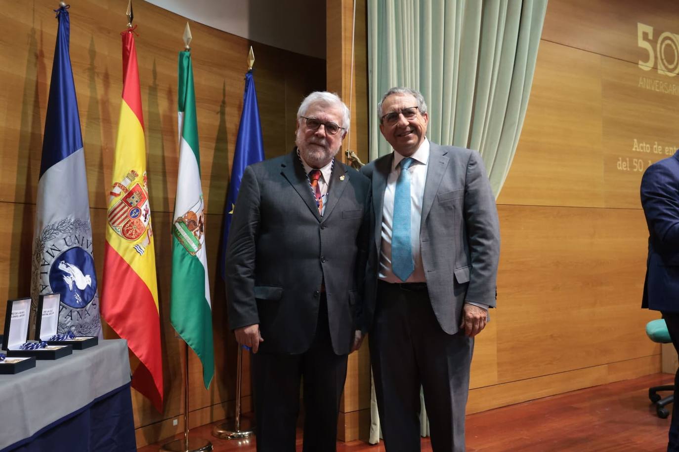 Presidió el Consejo Social de la UMA entre los años 2000 y 2004
