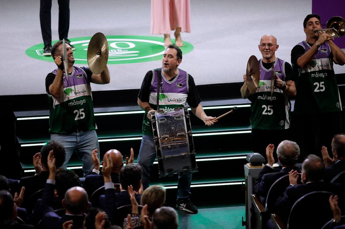 La Gala del 30 aniversario del Unicaja, en imágenes