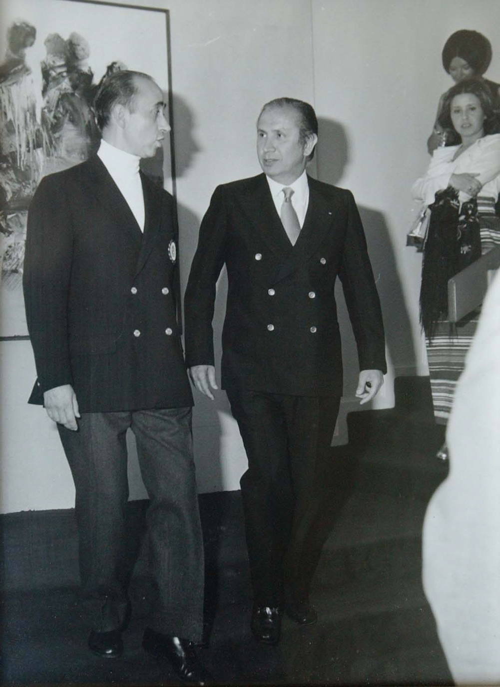 Un joven Juan Antonio Samaranch, en Incosol