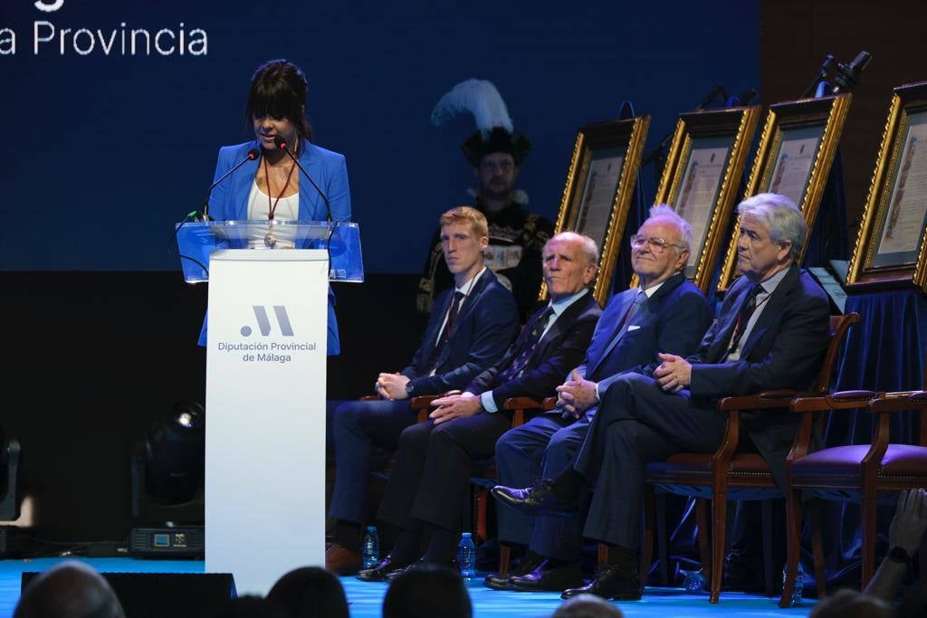 La entrega de las Medallas de Oro de la Provincia de Málaga, en imágenes