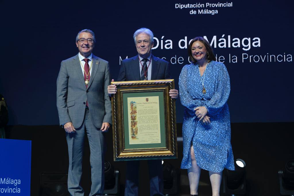 La entrega de las Medallas de Oro de la Provincia de Málaga, en imágenes