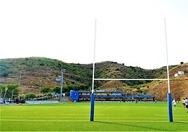 Imagen del campo de rugby Manuel Becerra.