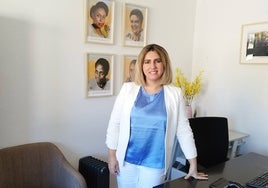 La investigadora María Fernández, en su despacho.