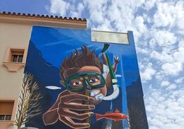 El mural.