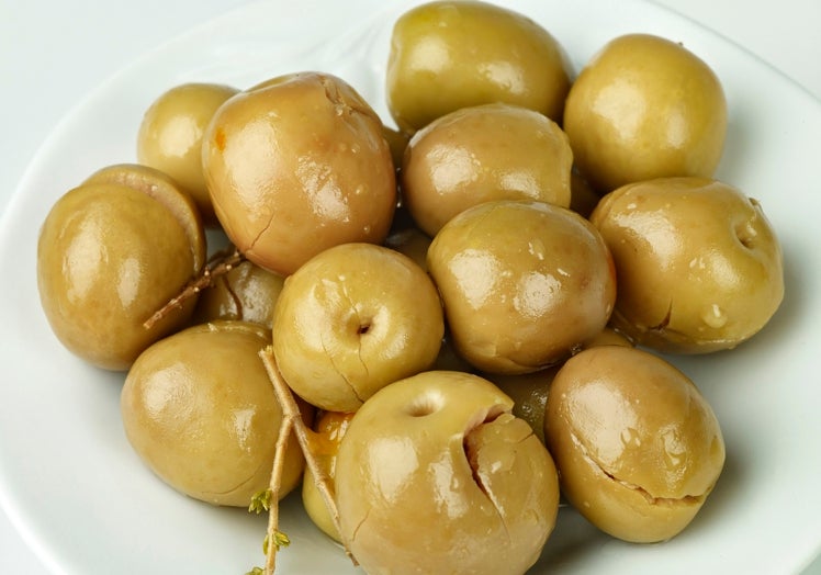 Aceitunas Aloreñas Curadas.