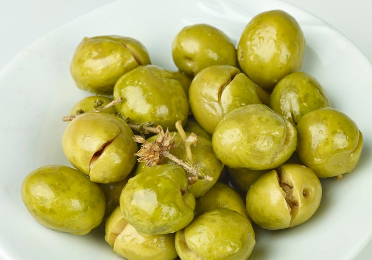 Aceitunas Aloreñas Verdes Frescas.