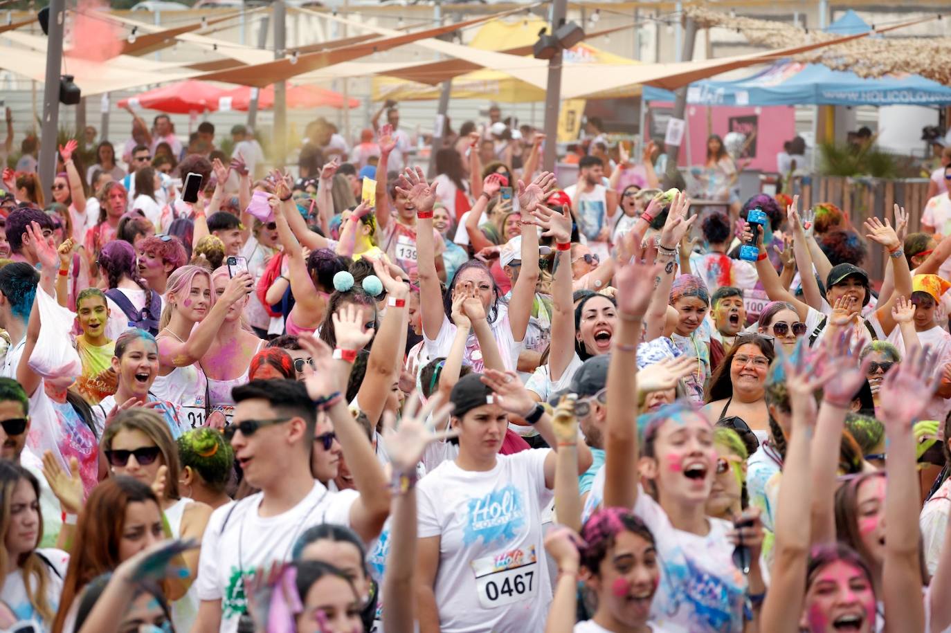 Holi Colours vuelve a Málaga en el Autocines de Málaga